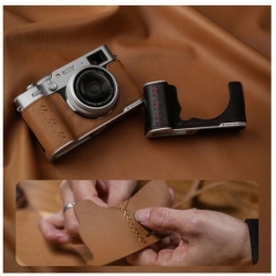 Etui skórzane PGYTECH na aparat Fuji X100 Brown
